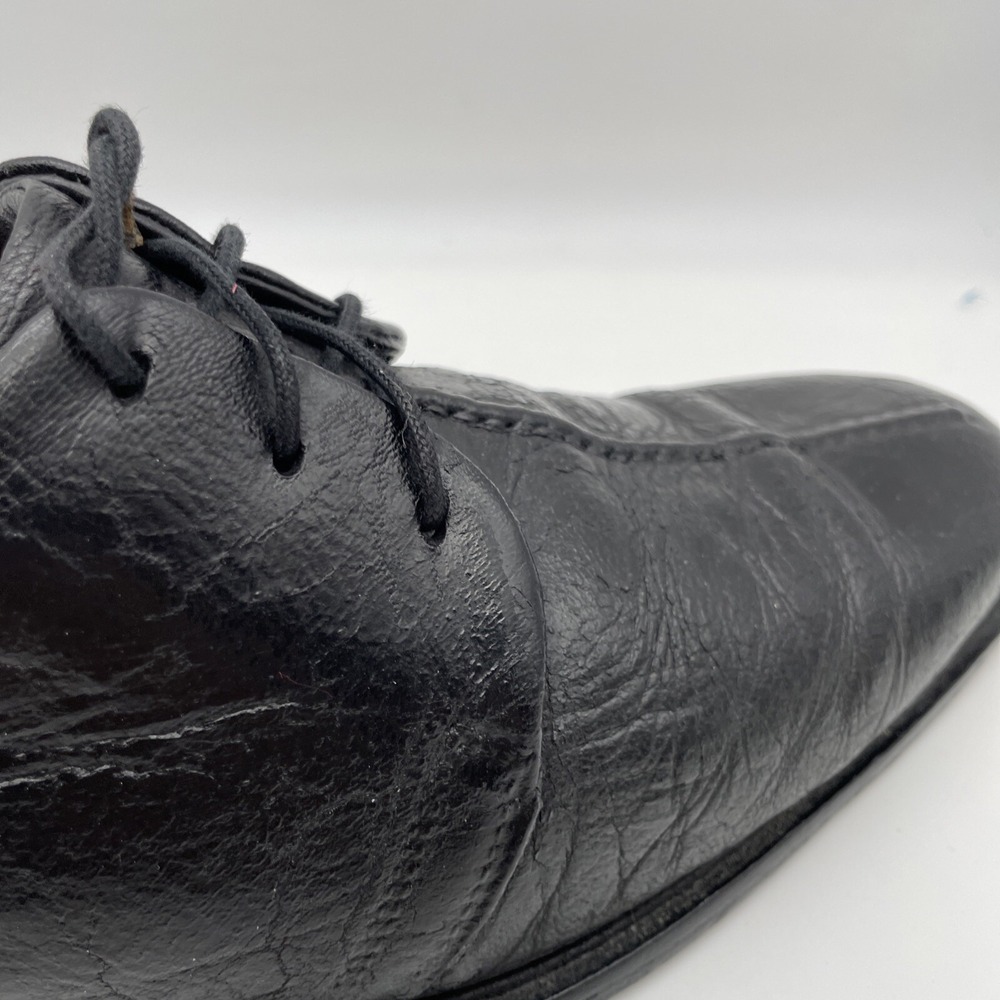 Cole Haan Beckett Black Pebbled Leather Oxford Dress Shoes Mens Sz 10 C06399 - Picture 6 of 13